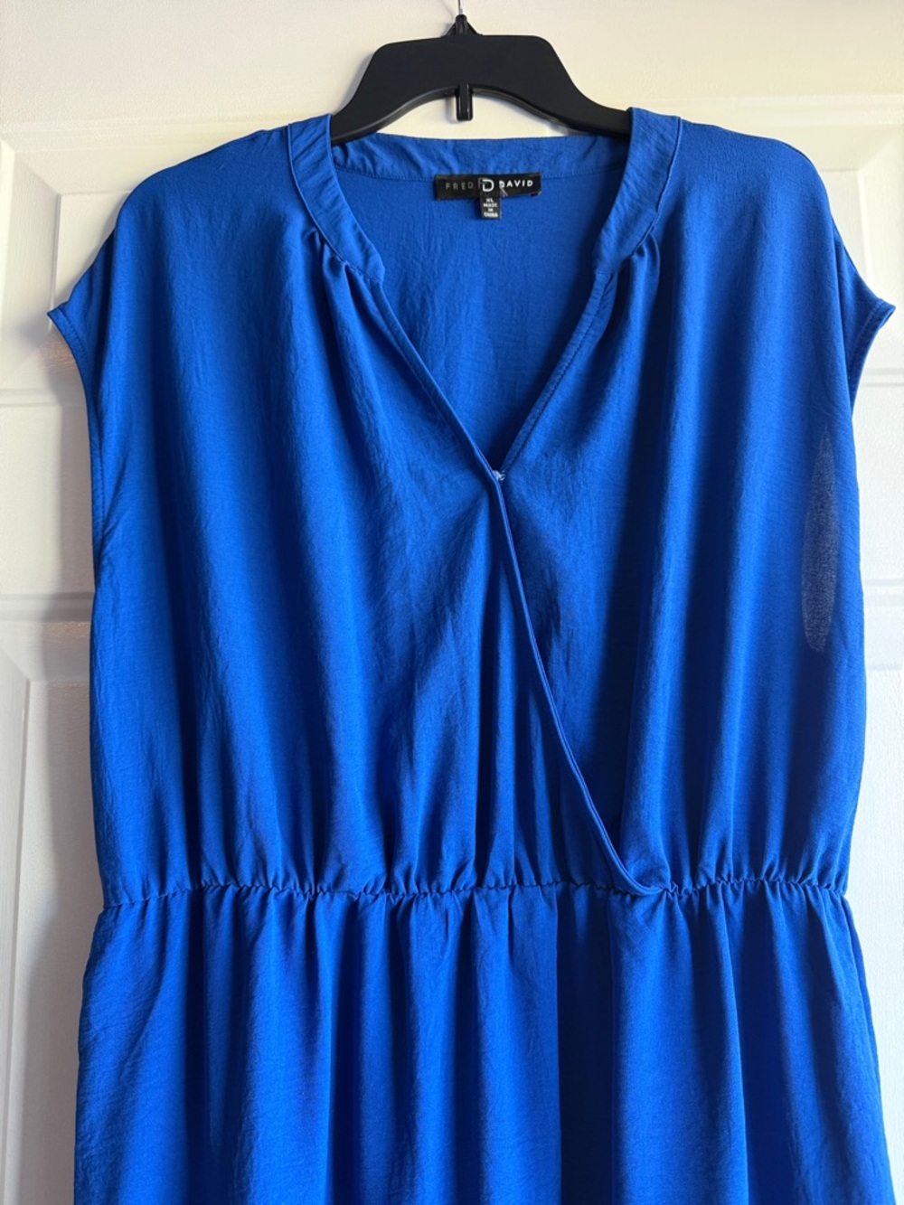 Fred David Cobalt Blue Midi Dress - Picture 2 of 7